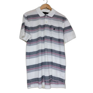 Brooks Brothers Supima Cotton Striped Polo Shirt - Medium